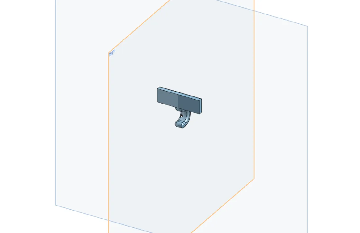 Camera holder CAD Design. 